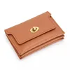 Oryginalne krowie skórzanki projektanty portfele dama moda swobodny zero karty torebki nr69