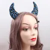 Party Decoration Leopard Pattern Devil Horns Witch Bar Headband Cosplay Headdress Prop Children Gift Adult Easter