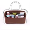 Past voor Speedy 25 30 35 Boston Felt Insert Bag Organizer Dames Handtas Makeup Mama Draagbare Binnentas Multi Pockets Organizers