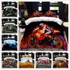 Set copripiumino per letto da motociclista Queen Calico Twin Size Comforter Bedding singolo completo