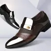 Chaussures habillées mocassins italiens hommes mariage Oxford pour hommes formels Zapatos de Hombre Vestir