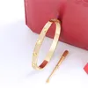 Classic gold bracelets design silver bangle women men stainless steel jewelry designer bracelets jewellery full of diamonds bracelet luxury bangles designers123