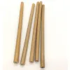 Good Quality 20cm Reusable Yellow Color Bamboo Straws Eco Friendly Handcrafted Natural Drinking Straw