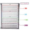 偽まつげ大規模な既成のボリュームファン0 07mm Cカール812mm偽のラッシュロシアのまつげ拡張機能