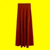 Skirts High Waist Maxi Skirt For Women Big Swing Ankle-Length Long Pleated Plus Size S-5XLSkirts