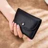 Women's Leather Fasion Luxury Wallet Men's Business Card Holder Wallet