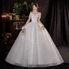 Other Wedding Dresses Ball Gown Off The Shoulder Gowns Elegant Appliques Beaded Bridal Dress Plus Size Suknia SlubnaOther