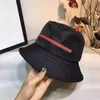 Stingy Brim Hats Designer Men's Women's Fitted Fashion Fisherman's Caps Breathable Casual Shade Summer Beach Flat Top 7 Colors Available JSC8