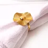 Gold Hat Napkin Rings Serviette Buckle Wedding Decoration Silver Round Holder Hotel Table Dinner D7548