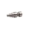 CSYC Accessorio per fumatori T003 Chiodo in titanio 10mm / 14mm / 18mm Foro multi-aria Flusso d'aria liscio Bong in vetro Strumento per pipa ad acqua