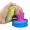 NXY DILDOS NOVO COLORIL COLORFIL Special Penis Penis Líquido Silicone Anal Plug Adulto Alternativo Quintal Produtos de sexo de brinquedo 220601