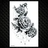 NXY Temporäre Tätowierung Aquarell Lotus Fake s für Frauen Diy Mandala Henna Rose Blume Brust Hand Spitze Wasserdicht Anhänger Tatoo 0330
