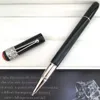 Promoção Spider Roller Ball Pen Preto Resina M Canetas Artigos de papelaria Material escolar de escritório Escrita suave como presente de aniversário de Natal