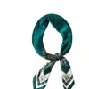 Dame Haar Schal Druck Seide Quadrat Schal Frauen Bandana Schals Mode Weibliche Halstuch Hijab Einfache Foulard Zubehör
