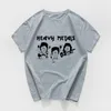 ヘビーメタルTシャツメンクールストリートウェアヒップホップ化学定期的なテーブルロックロール音楽物理生物学パンクTシャツメンティー220613