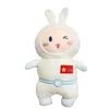 40 cm Cartoon Creative Space Animal Bambola Peluga giocattolo carino Astronauta Rabbit Panda Bambola Regalo di compleanno Girl Birthday