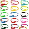 Favore Feste Festive Supplies Home Gardenfidget Bracelets Toys Party Zipper Bracciale da 7,5 pollici Fidgets Toy Sensory Color Sensory Neon