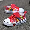 Dinosaur Children Canvas Shoes Boys Sneakers Breathable Casual Shoes Girls New Kids Tennis Shoes For Shallow Mouth