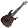 Chitarra elettrica Custom Shop 8 corde 2 pickup con tastiera in palissandro, hardware nero, personalizzabile