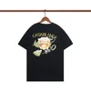 2022 Nuevas camisetas de dise￱o para mujeres Tamisas de moda impresas Camiseta de algod￳n de alta calidad Camiseta de manga corta Hip Hop Casablanc Casshirts