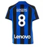 s-4xl LUKAKU camiseta de fútbol 22 23 BARELLA VIDAL LAUTARO ERIKSEN ALEXIS INTER DZEKO CORREA AWAY TERCER MILÁN UNIFORMES TOPs 2022 2023 camiseta de fútbol hombres