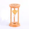 Party Favor Fashion 3 Mins Wooden Frame Sandglass Sand Glass Hourglass Time Counter Count Down Home Kitchen Timer Clock Decoration Gift SN4366