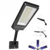 98LED Solar Street Light Wysoka jasność 3 Tryb Motion Czujnik Słoneczny Lampa ogrodowa lampy ścienne 5000 mAh Duża bateria