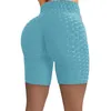 Short actif d'été Sexy pour femmes, Leggings taille haute sans couture, Push Up, Fitness, course à pied, élastique, Jacquard, pantalon de Yoga, Capris