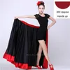 Stage Wear Adult Spainish Traditional Flamenco Skirt Satin Bullfighting Ruffle Swing Women Ballroom Professional Competition Clothing