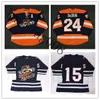 C26 Nik1 2020 Greenville Swamp Rabbits 24 Justin Dasilva Hóquei Jersey Bordado Costura Personalizar Qualquer Número e Nome Jerseys