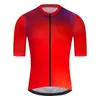 2024 Gradient Green Summer Pro Cycling Jersey 통기 가능한 팀 경주 스포츠 자전거 자전거 탑 Mens 짧은 자전거 의류 M36