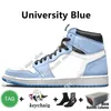 1 Rebellionaire 1s Mens basketball shoes Heritage Sneakers UNC Bred Patent Royal fragment University Blue Hype Royal Dark Mocha Shadow men women trainer sports shoe