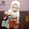 Vamos fazer bonecas de ninho russo de silicone matryoshka babushka mão de animal russe para crianças decoração de casa 220707