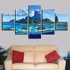 Beautiful Natural Scenery of The Archipe Canvas HD Prints Posters Home Decor Wall Art Pictures 5 Pieces KIT Paintings No Frame