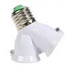Bases de suportes de lâmpadas em 1 e27 suporte de lâmpada de lâmpada Adaptador Base de luz para o bulbalp de LED