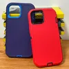 iPhone 14pro 14pro 14 13 12/12pro 11 Pro Max Xr XS 7 8 Plus Samsung S22 S21 S20 Shockproof Cover Multi-Layer Protection with Boxパッケージのためのハイブリッドディフェンダーケースのヘビーデューティー3