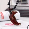 Sculptuur kunst paarden kettingen paardenkop hanger verstelbare lange ketting mode juwelen ketting voor vrouwen mannen mode sieraden home decor cadeau