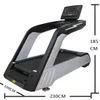 Luxury Large Commercial Treadmill High-end Silent Gym Löpband Träningsutrustning