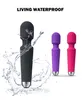 Super Krachtige Vibrator Draadloze Dildo AV Toverstaf voor Vrouwen Clitoris Stimulator G Spot Massager sexy Speelgoed Volwassenen