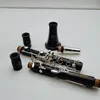 Buffé Crampon E13 Högkvalitativ en melodin Clarinet Wood Material Body 17 Keys Clarinet Musikinstrument med Case Mouthpiece