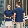 CUST Polo Shirt Customized Printing Text Embroidery Personal Design Team Men s And Women s Tops Anniversary Shirts 220712