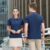 Cust Polo Shirt Stampa personalizzata Testo ricamo di design personale Team Shirts 220712