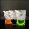 250ml 350ml 420ml 500ml Plastic Stand Up Spout Liquid Bag Pack Beverage,Squeeze,Drink Spout Pouch