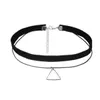 6 teile/satz Gothic Tattoo Schwarz Spitze Leder Samt Collier 90er Jahre Punk Stil Choker Halsketten Frauen Kragen Femme Chocker schmuck GC1016