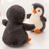 Jouet en peluche chaud et mignon de 16cm, pingouin Squishy Kawaii, poupée animale mignonne endormie, Adorable peluche pour enfants, cadeau d'anniversaire