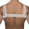 Ремни ремни для мужчины регулируемый кожаный корпус груд
