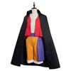 Fantas de anime One Piece vhe Monkey D Luffy Cosplay Trenchcoat and Types Seht Hat Halloween Party Performance Clothing L220802