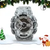 Nieuwe G110 Watch Fashion Atmospheric Stereo Dial 3D Design Bleeding Edition Unieke Limited Logo Metal Box for Bubble Packaging8585466