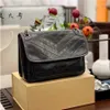 10a Superkvalitet Niki Womens Shoulder Bag Luxurys Designers V￤skor Handv￤skor Purses Effini Cowhide ￤kta l￤der￶verslag Crossbody Messenger Bag