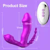 Vibromasseur portable Invisible 3 en 1, jouets sexy pour femmes, masturbateurs, culottes pour femmes, godes pour adultes, 18 boutique